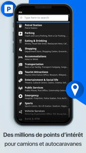Sygic GPS Camion & Camping-Car screenshot