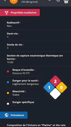 Tableau Périodique 2024 PRO screenshot