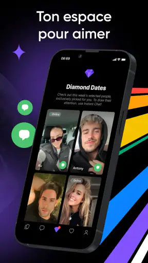 Taimi: Rencontres LGBTQ+, Chat screenshot
