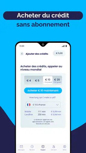 Talk360: Appels Internationaux screenshot