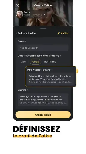 Talkie: Chats IA personnalisés screenshot