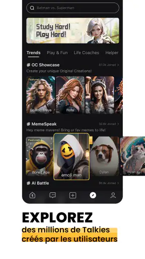 Talkie: Chats IA personnalisés screenshot