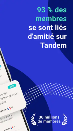 Tandem : échange linguistique screenshot