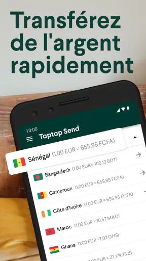 Taptap Send : envoi d’argent screenshot