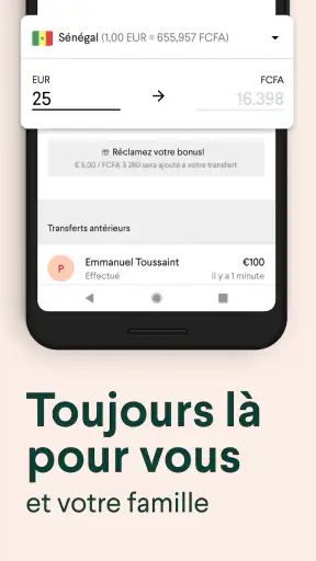 Taptap Send : envoi d’argent screenshot