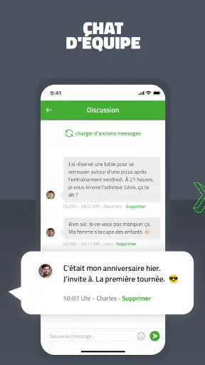 TeamPlus - Gestion d'Équipe screenshot