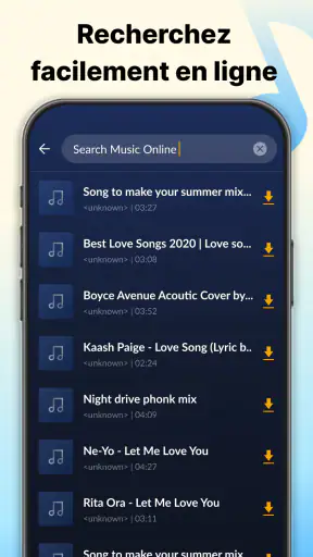 Télécharger Musique Mp3 screenshot