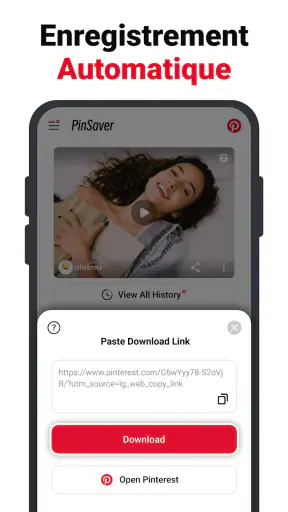 Télécharger vidéos Pinterest screenshot