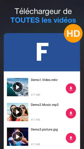 Téléchargeur de Vidéo screenshot
