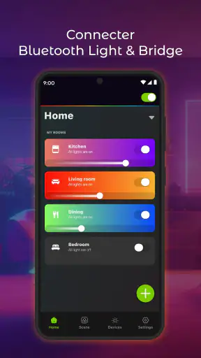 Télécommande Hue Light App screenshot