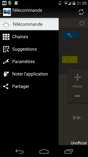 Télécommande pour Freebox screenshot