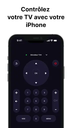 Télécommande pour Orange TV screenshot