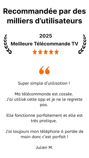 Télécommande pour Orange TV screenshot