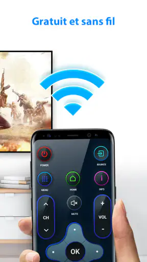 Télécommande pour téléviseur screenshot