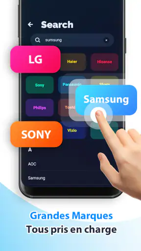 Télécommande pour téléviseur screenshot