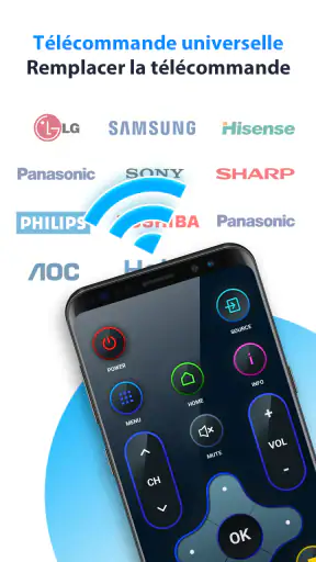 Télécommande pour téléviseur screenshot