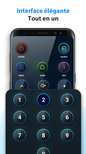 Télécommande pour téléviseur screenshot