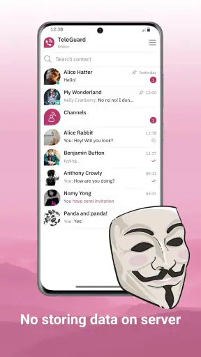 TeleGuard screenshot
