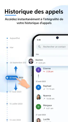 Téléphone screenshot