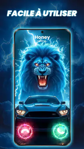 Téléphone coloré-Écran d’appel screenshot