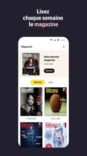 Télérama : culture, tv, cinéma screenshot