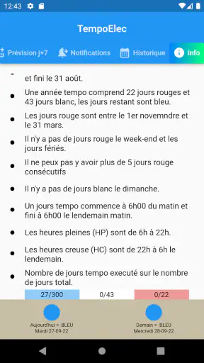 TempoElec screenshot