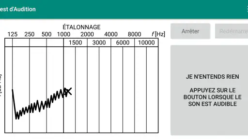 Test d'Audition screenshot