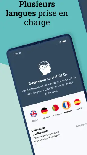 Test de QI (français) screenshot