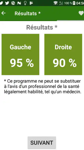 Test de vue screenshot