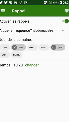 Test de vue screenshot
