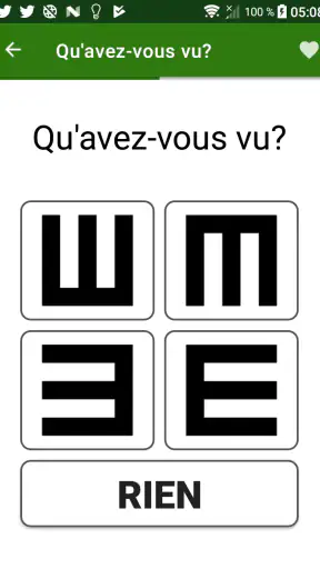 Test de vue screenshot