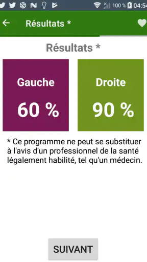 Test de vue screenshot