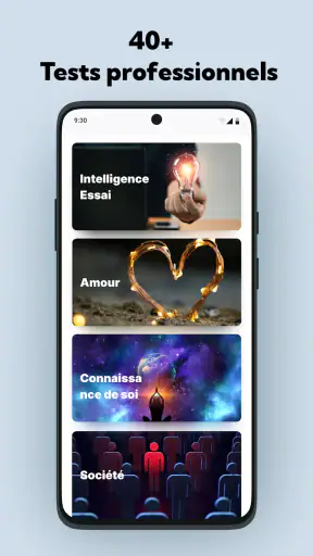 Test psychologique screenshot