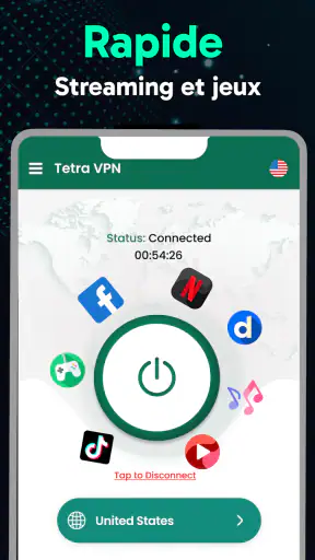 Tetra VPN - Proxy rapide screenshot