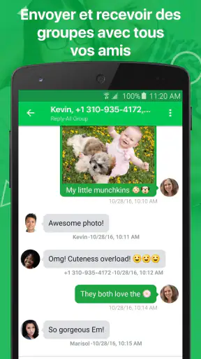 textPlus: Messages et appels screenshot