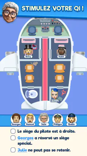 That's My Seat - Logic Puzzle screenshot