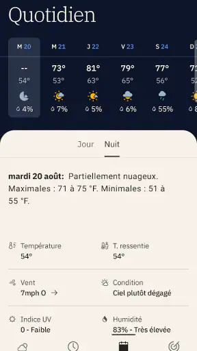 The Weather Channel screenshot