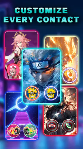 Theme d appel téléphonique app screenshot