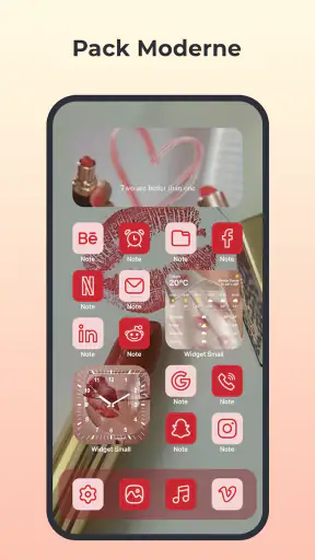 Themes: Icônes App, Widgets screenshot