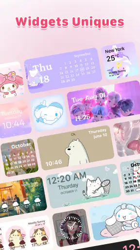 Themes - Widget, Fonds d écran screenshot
