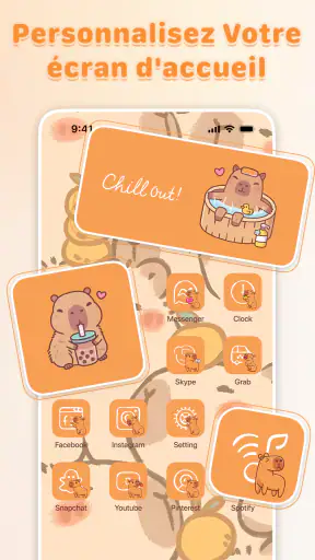 Themes - Widget, Fonds d écran screenshot