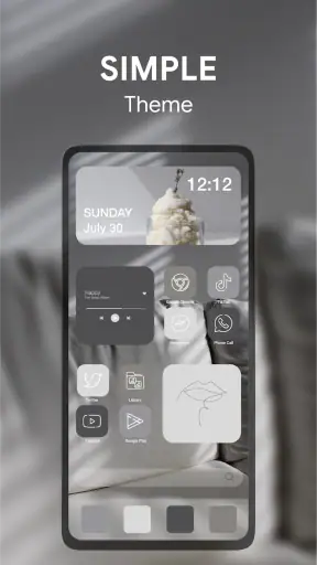 Themes, Widgets & Icon changer screenshot