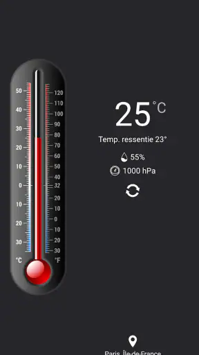 Thermomètre++ screenshot