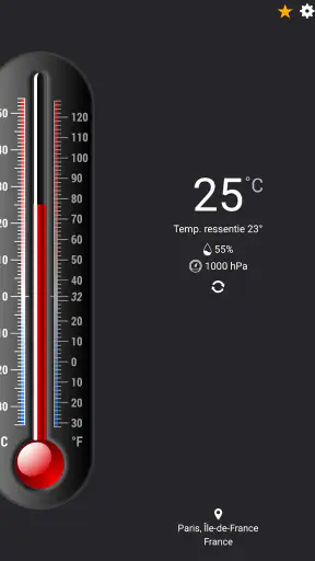 Thermomètre++ screenshot