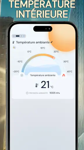 Thermomètre ambiant précis screenshot