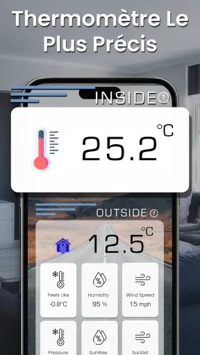thermomètre intérieur Ambiant screenshot
