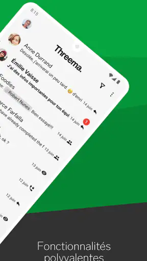 Threema. Messagerie sécurisée screenshot