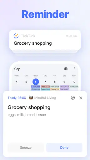 TickTick - Liste de Tâches screenshot