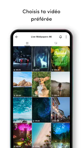 TickTock-TikTok Live Wallpaper screenshot