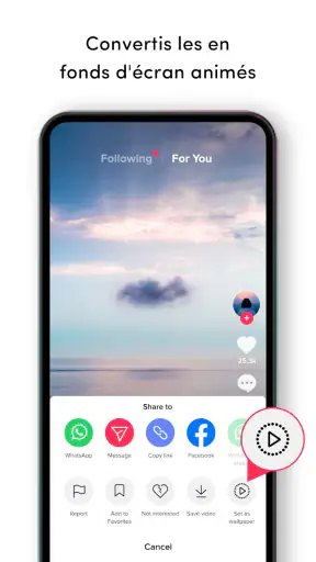 TickTock-TikTok Live Wallpaper screenshot